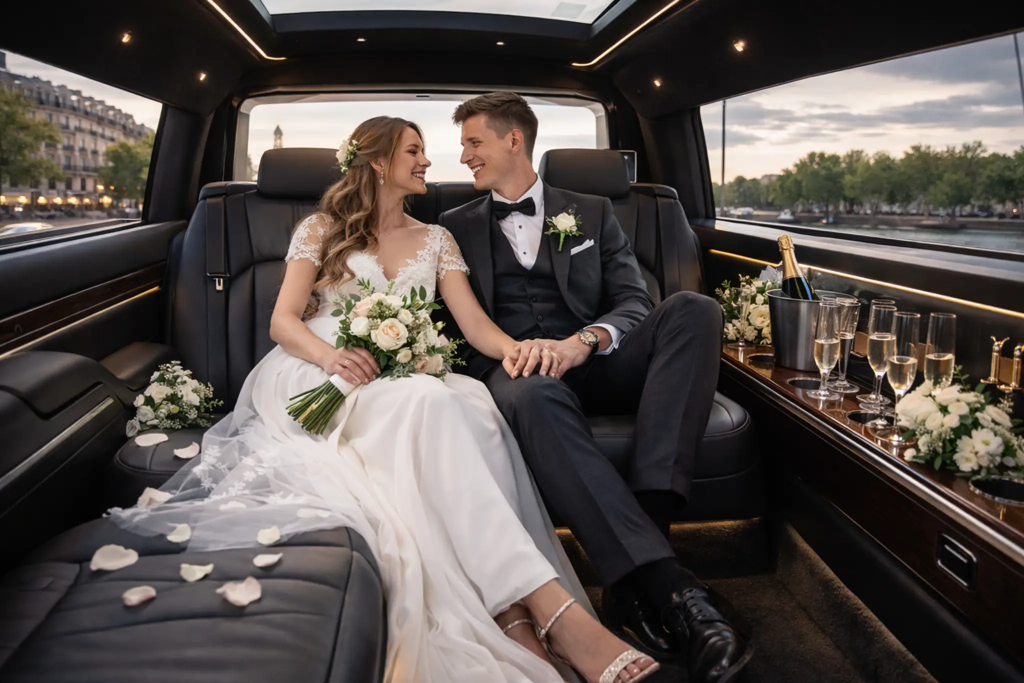 Limousine Lincoln Shopping